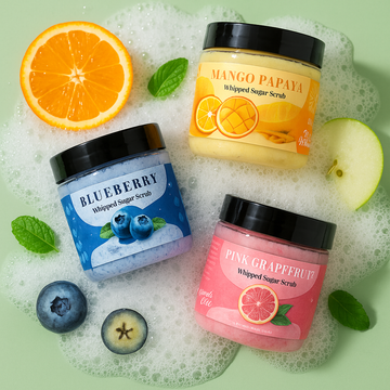 Luxurious Blueberry Sugar Exfoliating Scrub for Soft Skin - Skincare Lab