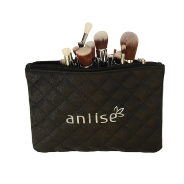 Ensemble de 15 pinceaux de maquillage professionnels synthétiques