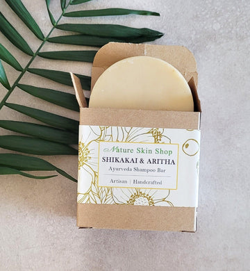 Shampoing solide ayurvédique au Shikakai et à l'Aritha
