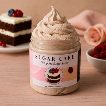 Luscious Sugar Cake Sugar Scrub - Skincare Lab
