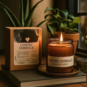 The Lovers Embrace Artisan Soy Candle - Skincare Lab
