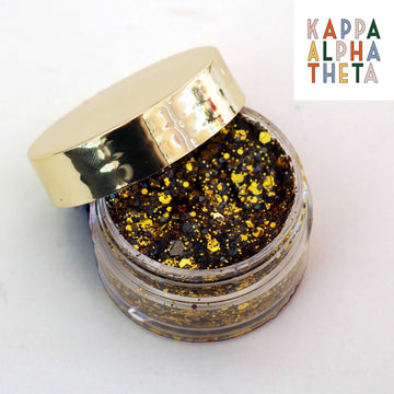 Paillettes pour le visage aux couleurs de l'école