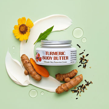 Radiant Glow Turmeric Whipped Body Butter - Skincare Lab