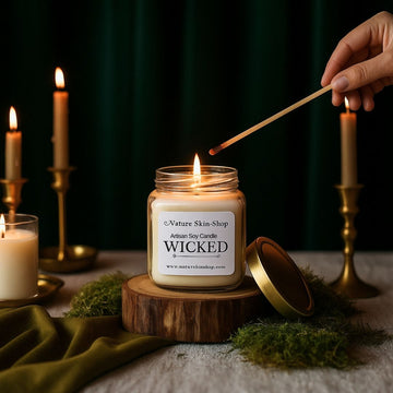 Bougie artisanale au soja Wicked