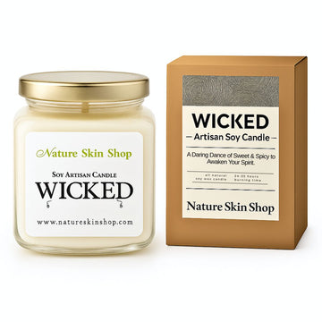Bougie artisanale au soja Wicked